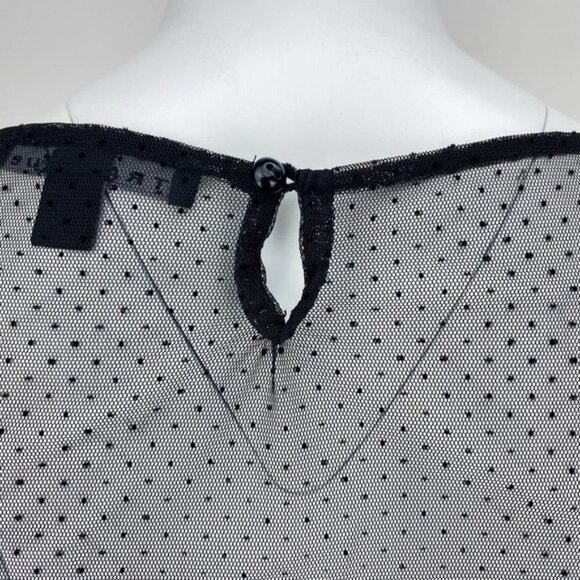 ZARA Trafaluc Layered Lace A-Line Empire Dress Sz Small - Picture 4 of 5